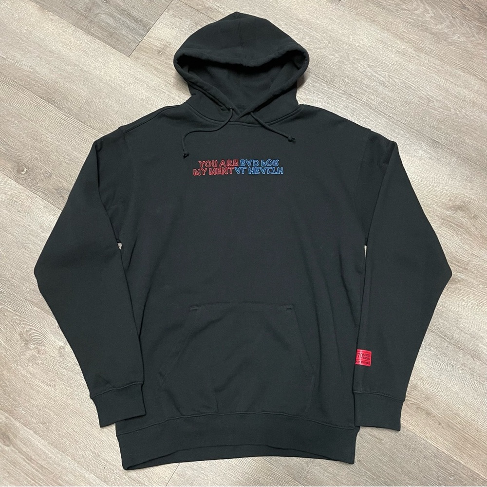 NWOT DREAM “You Are Bad For My Mental Health” Stranger Things Variant Hoodie M